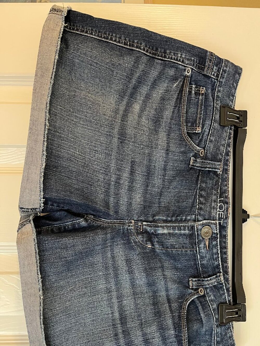 LOFT jean shorts, size 8